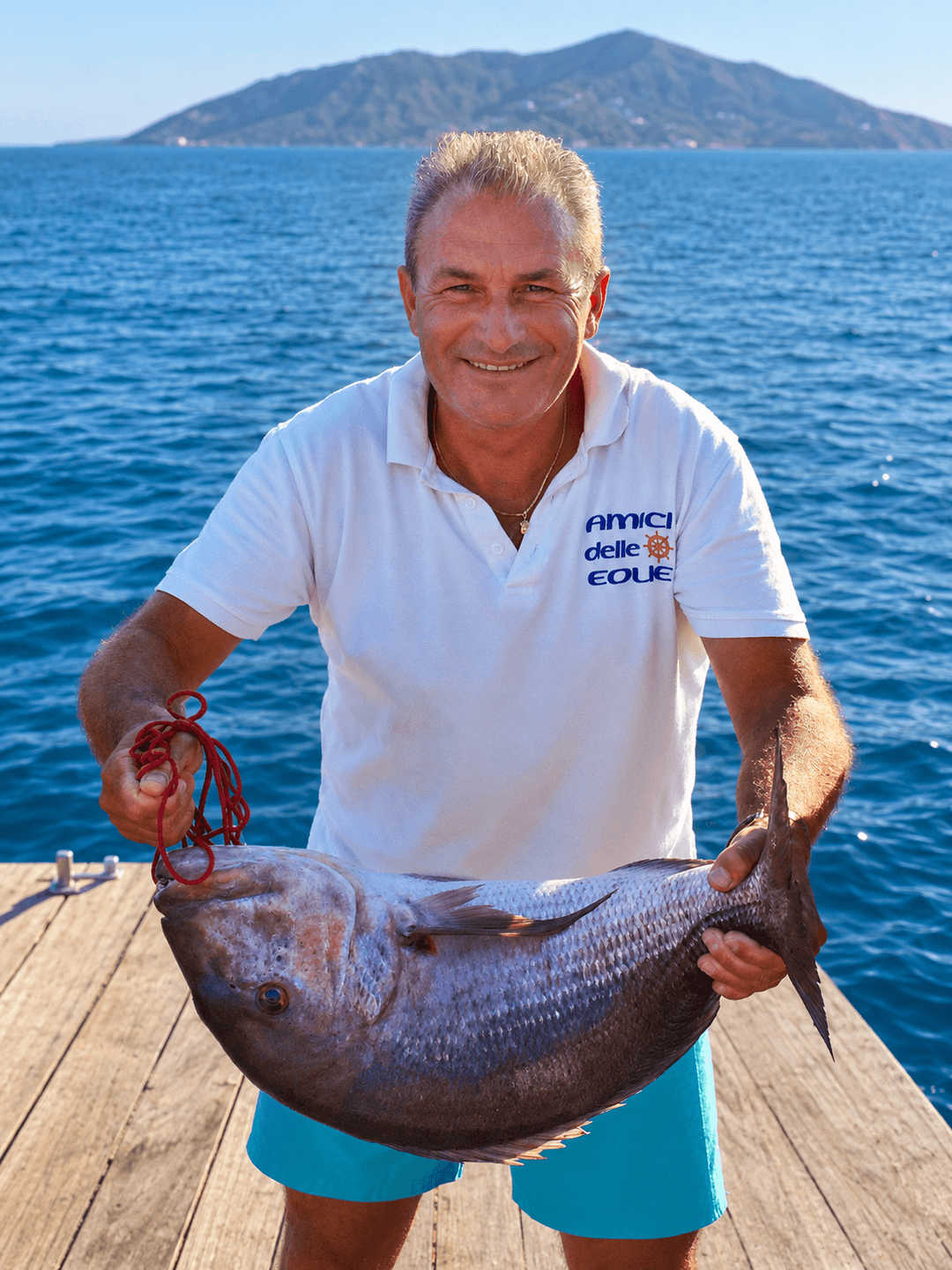 Salvo col pescato del giorno